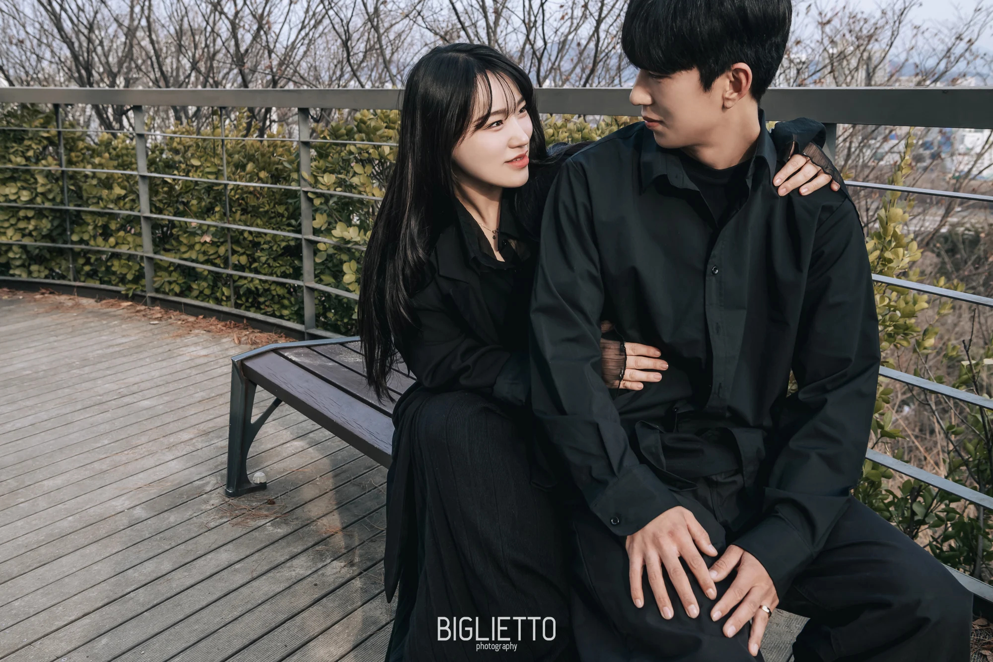 응봉산 웨딩 사진 2