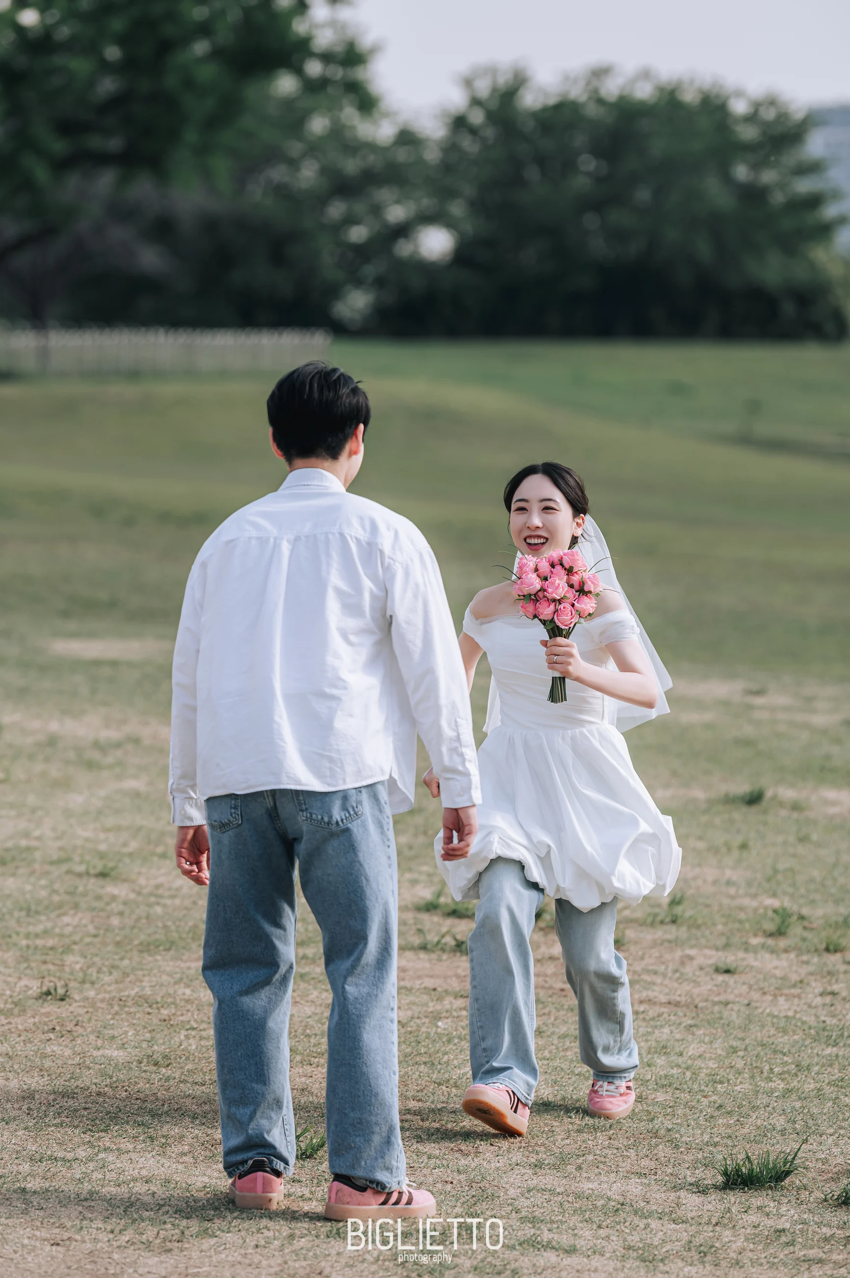 올림픽공원 웨딩 사진 2